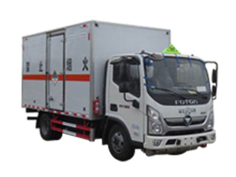 福田4噸易燃氣體廂式運輸車